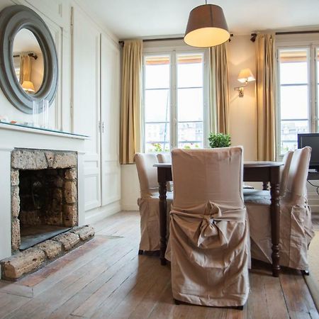 Appartement Vieux Bassin Honfleur Exteriör bild